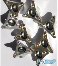 Ecrou Strassé Comet Silver Nuts, Kit De 8. -Hockey Fournitures Boutique ecrou strasse 5