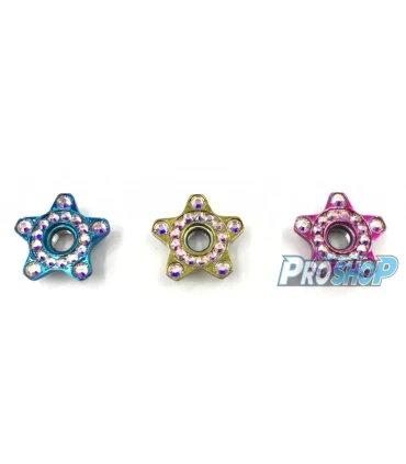 Ecrou Strassé Comet Couleurs, Kit De 8 1 Ecrou Strassé Comet Couleurs, Kit De 8