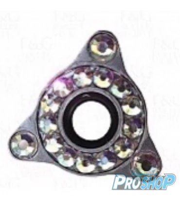 Ecrou Strassé Comet Silver Nuts , Kit De 8. 1 Ecrou Strassé Comet Silver Nuts , Kit De 8.