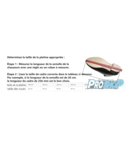 Platines JACKSON Mirage FR2000 Atom -Hockey Fournitures Boutique platines roll line linea set complet 6