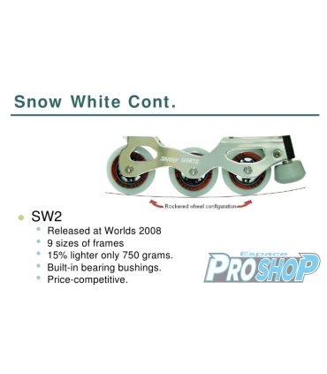 Platines Snow White, Set Complet 6 Platines Snow White, Set Complet – Image 6