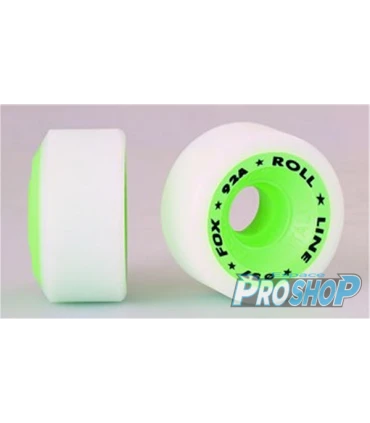 Roues Fox Ø57 Mm 92A Roll Line, Libre 1 Roues Fox Ø57 Mm 92A Roll Line, Libre