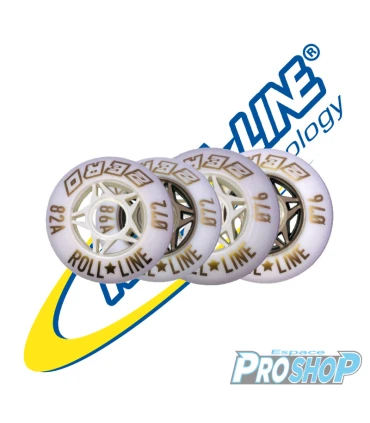 Roues Roll Line ZERO 82A, Pck De 6 1 Roues Roll Line ZERO 82A, Pck De 6